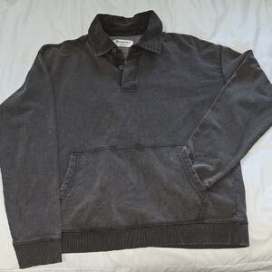 No Boundaries Dark Gray Crewneck Sweater